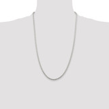 Sterling Silver 2.85mm Diamond-cut Round Spiga Chain - QS-F6531D14-4871
