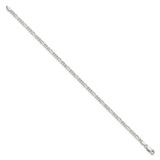 Sterling Silver 2.85mm Figaro Chain Anklet - QF-E4FAA62D-9397