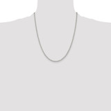 Sterling Silver 2.8mm Open Elongated Link Chain - QL-E02332D8-2314