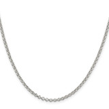 Sterling Silver 2.8mm Rolo Chain - QF-E1D3D389-9517