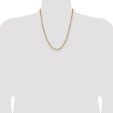 14k 3.5mm D/C Mariner Anchor Chain - MA-FF1E005C-5723