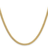 14k 3.5mm Semi-Solid Miami Cuban Chain - BC-2B49295D-5254