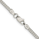 Sterling Silver 2mm D/C Square Franco Chain - QQ-A5947FF8-9074
