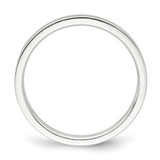 Sterling Silver 2mm Lightweight Flat Size 12.5 Band