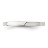Sterling Silver 2mm Lightweight Flat Size 6 Band