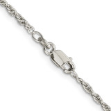 Sterling Silver 2mm Loose Rope Chain - QF-1350551D-8284