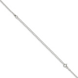 Sterling Silver 2mm Rolo Chain w/4in ext. - QF-AA3EC796-9004