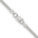 Sterling Silver 2mm Round Snake Chain - QS-5C318702-4501