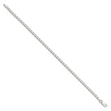 Sterling Silver 3.15mm D/C Flat Anchor Curb Chain - QF-7E5DD82F-3726
