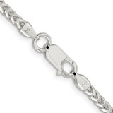 Sterling Silver 3.1mm D/C Square Franco Chain - QQ-21E0450F-6250