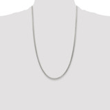 Sterling Silver 3.1mm D/C Square Franco Chain - QQ-21E0450F-6250