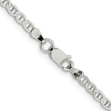 Sterling Silver 3.1mm Flat Anchor Chain - QL-0798D24C-4087