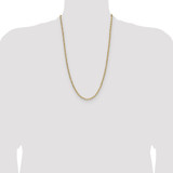 14k 3.7mm Semi-Solid Beveled Paperclip Chain - BC-99815D34-6827