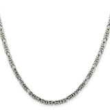 Sterling Silver 3.25mm Byzantine Chain - QB-48E1CCD8-2835