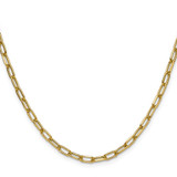 14k 3.7mm Semi-Solid Beveled Paperclip Chain - BC-9DD7C608-5011