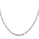 Sterling Silver 3.25mm Elongated Open Link Chain - QF-C01BB37D-4997