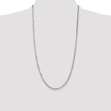 Sterling Silver 3.2mm Beveled Curb Chain - QF-4808A7C8-2325