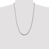 Sterling Silver 3.2mm Diamond-cut Rope Chain - QD-06AE7D7B-6634