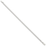 Sterling Silver 3.2mm Open Elongated Link Chain - QL-E776A1AF-5517