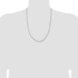 Sterling Silver 3.3mm Flat Oval Snake Chain - QF-801E4159-4043