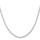 Sterling Silver 3.3mm Flat Oval Snake Chain - QF-868A7D53-6640