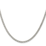 Sterling Silver 3.3mm Rambo Chain - QR-8B3B20F1-6561