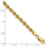 14k 3.8mm Regular Rope Chain - 02-7749FCCE-7657