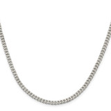 Sterling Silver 3.5mm Curb Chain - QC-D6FD2730-3480
