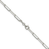 Sterling Silver 3.5mm D/C Paperclip Chain - QD-783019F1-1648