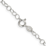 Sterling Silver 3.5mm Fancy Cable Chain - QF-60479109-8203
