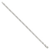 Sterling Silver 3.5mm Figaro Chain - QF-CFD35C3D-3465