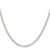 Sterling Silver 3.5mm Rolo Chain - QF-27B0D506-6279