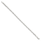 Sterling Silver 3.5mm Singapore Chain - QF-82E9DC7F-6225