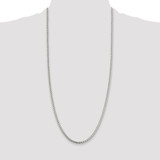 Sterling Silver 3.6mm Round Box Chain - QF-D1AEEAC2-7740