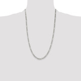 Sterling Silver 3.75mm Figaro Anchor Chain - QA-BC55482D-6562