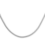 Sterling Silver 3.8mm Diamond-cut Round Franco Chain - QF-77AA8F31-8381