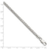Sterling Silver 3.8mm Diamond-cut Round Franco Chain - QF-8BDA19B0-4721