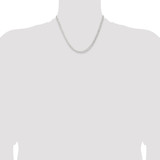 Sterling Silver 3.8mm Flat Curb Chain - QL-993C814F-1614