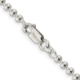 Sterling Silver 3mm Beaded Chain - QK-08EC0CD4-6897
