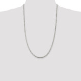 Sterling Silver 3mm Box Chain - QB-E32A13F4-2533