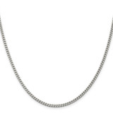 Sterling Silver 3mm Curb Chain - QC-61E8B295-4653