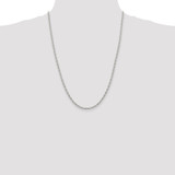 Sterling Silver 3mm Fancy Patterned Rolo Chain - QF-4FCF9AFB-4300