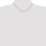 Sterling Silver 3mm Fancy Patterned Rolo Chain - QF-E136A63F-1222