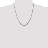 Sterling Silver 3mm Solid Rope Chain - QD-9250A728-7178