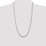 Sterling Silver 3mm Solid Rope Chain - QD-984A17DF-5823