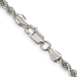 Sterling Silver 3mm Solid Rope Chain - QD-C8E4C924-7528