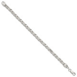 Sterling Silver 4.25mm Byzantine Chain - QB-1F7096FD-4334