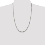 Sterling Silver 4.25mm Diamond-cut Rope Chain - QD-7B170368-5751