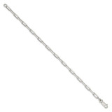 Sterling Silver 4.25mm Elongated Open Link Chain - QF-206A4681-1800