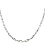 Sterling Silver 4.25mm Elongated Open Link Chain - QF-6F46BDEB-7744